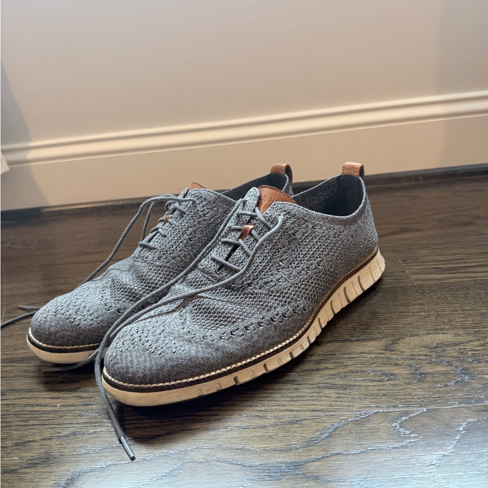 Cole Haan Original Grand Oxford Sneakers Gray 10.5